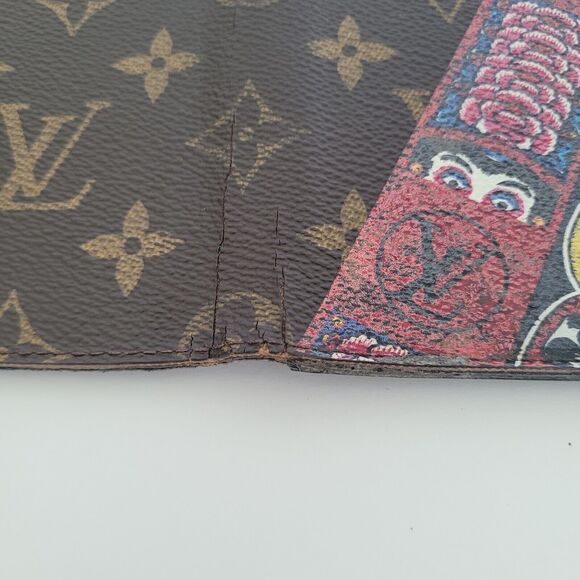 Authentic Louis Vuitton LV Monogram Folio iPhone 8+ Plus Case Brown Phone Case - Picture 8 of 12